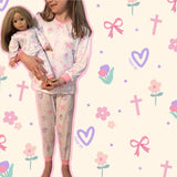 Girl & Doll Matching 2-Piece Pajamas
