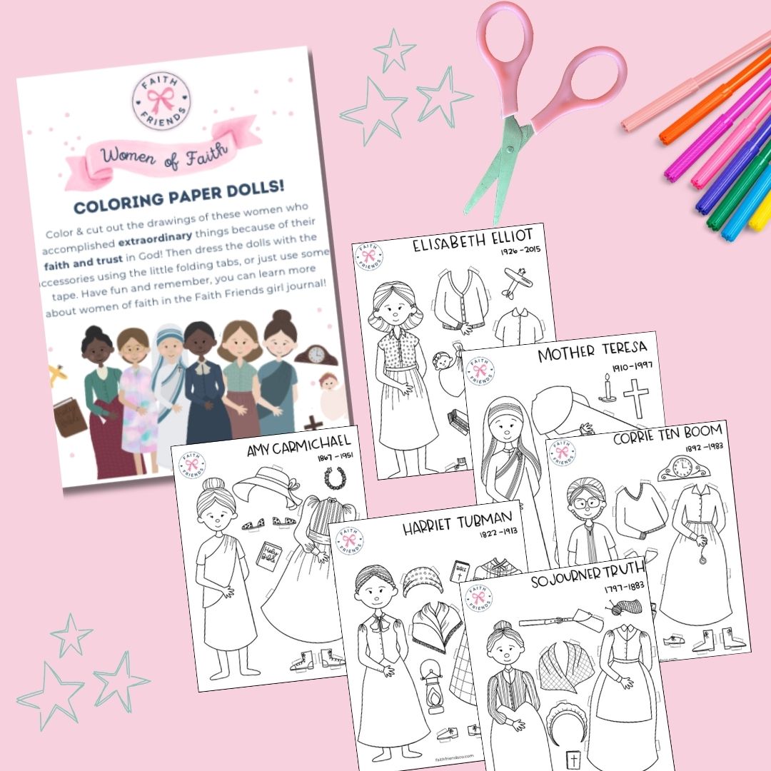 Women of Faith Paper Dolls