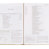 ESV Study Bible -Ivory Floral