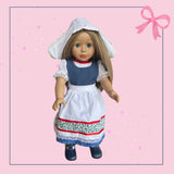 Traditional Dutch Doll Outfit