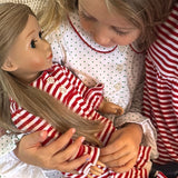 NEW Girl & Doll Christmas Gowns