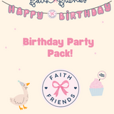 FREE Birthday Printable Party Pack