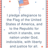 Pledge of Allegiance Printable