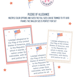 Pledge of Allegiance Printable