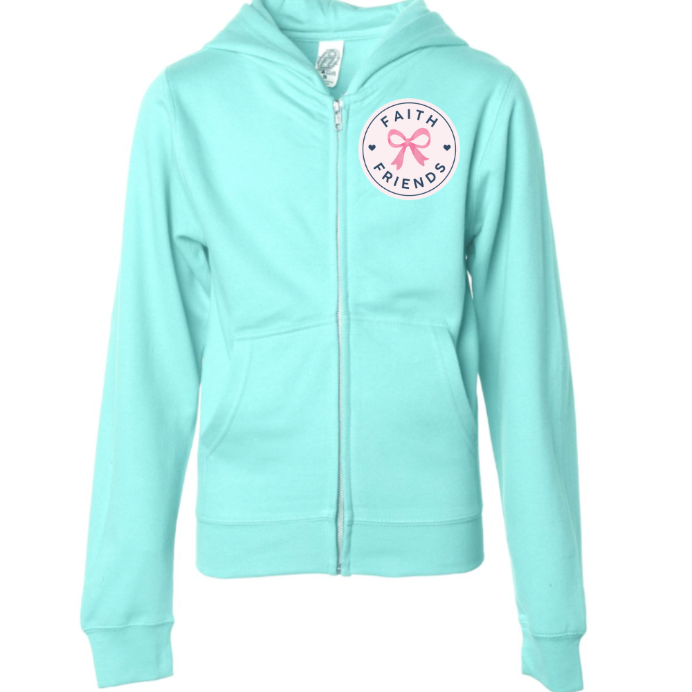 Faith Friends Zip Hoodie