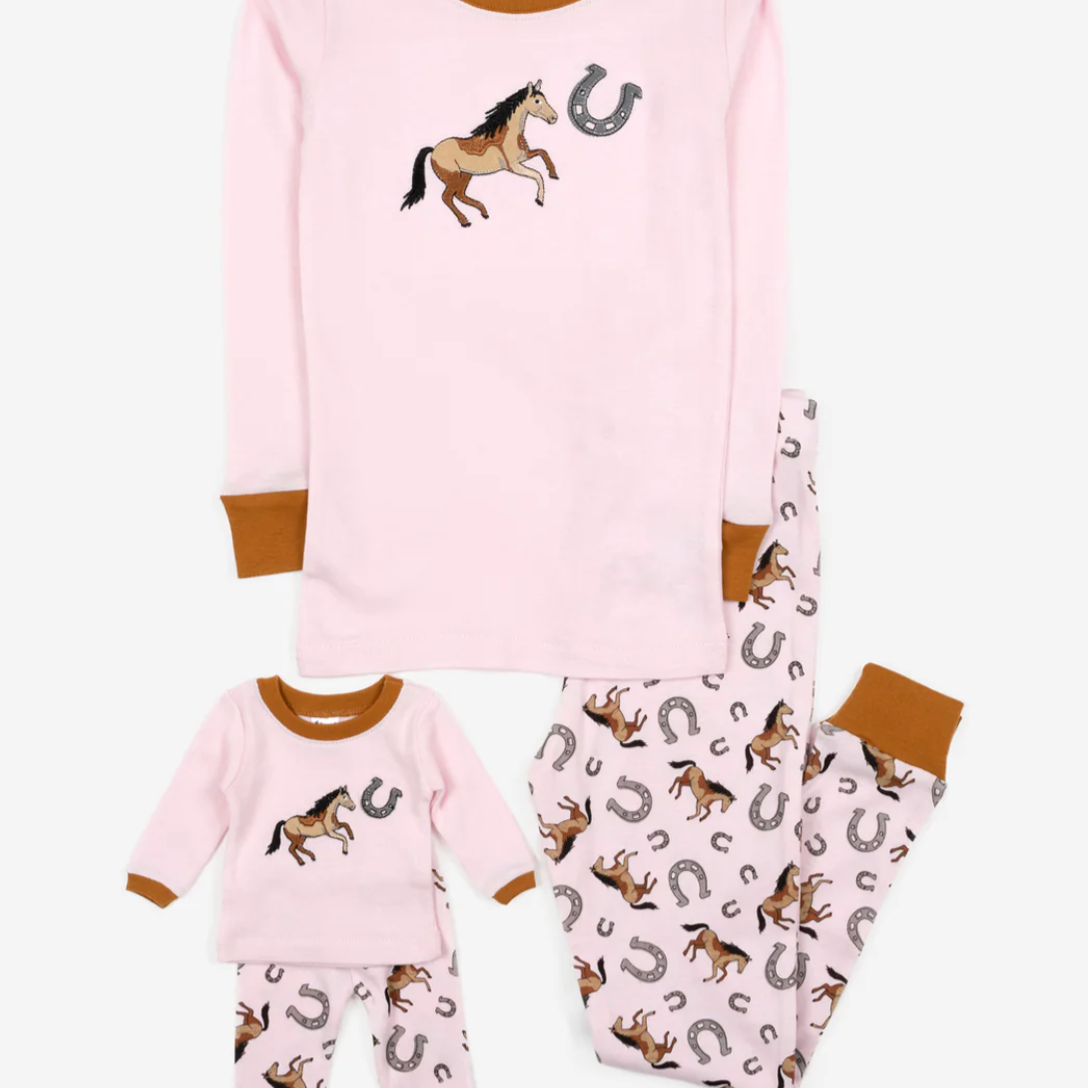 NEW! Matching Girl & Doll Pajamas