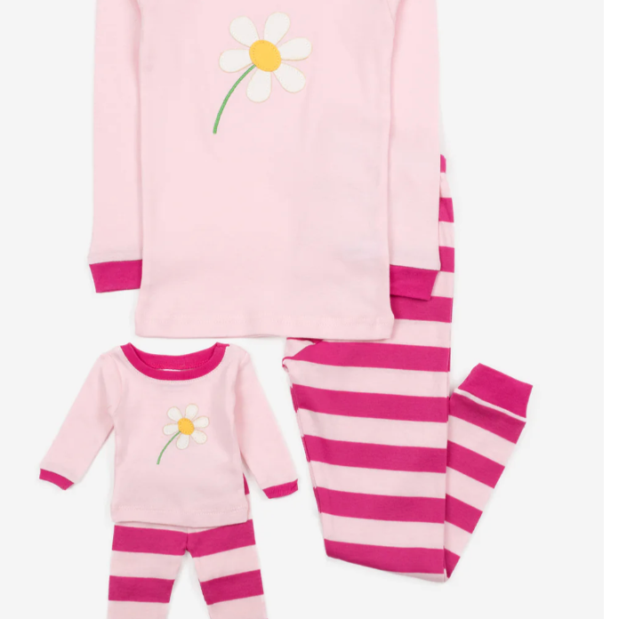 NEW! Matching Girl & Doll Pajamas