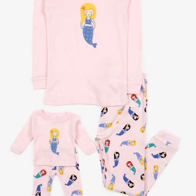 NEW! Matching Girl & Doll Pajamas
