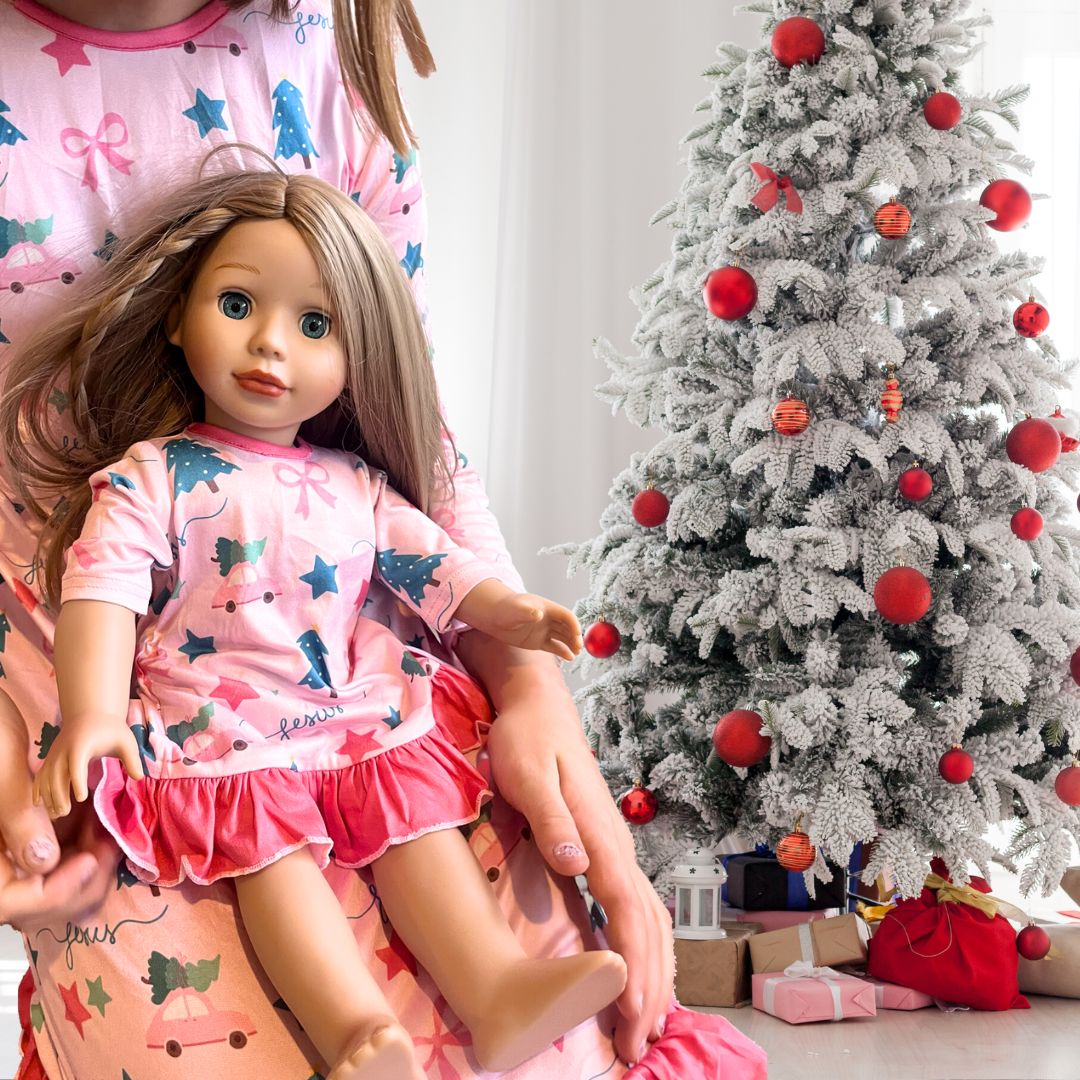 Girl & Doll Matching Nightgowns
